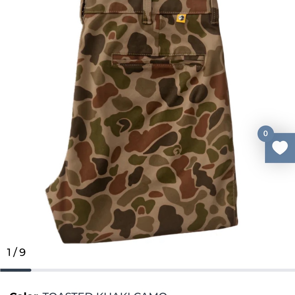 Duck Head Camo Chinos